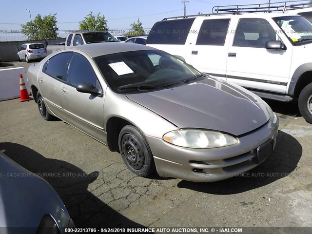 2B3HD46R42H206328 - 2002 DODGE INTREPID SE GOLD photo 1