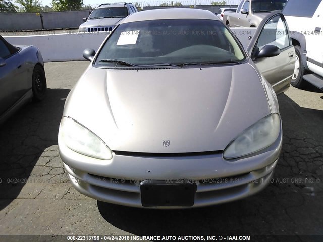 2B3HD46R42H206328 - 2002 DODGE INTREPID SE GOLD photo 6