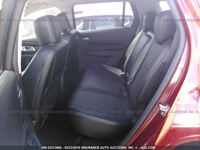 2GKALUEK5E6370313 - 2014 GMC TERRAIN DENALI RED photo 8