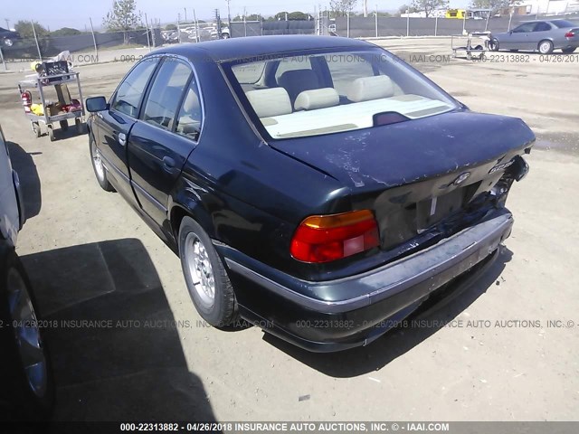 WBADD6323VBW12532 - 1997 BMW 528 I AUTOMATIC GREEN photo 3