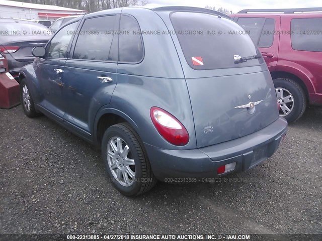 3A8FY68B06T356450 - 2006 CHRYSLER PT CRUISER LIMITED GREEN photo 3