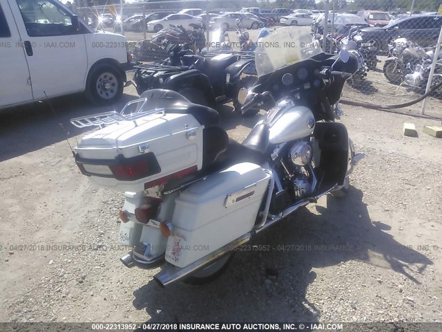 5HD1FCW154Y623763 - 2004 HARLEY-DAVIDSON FLHTCUI WHITE photo 4