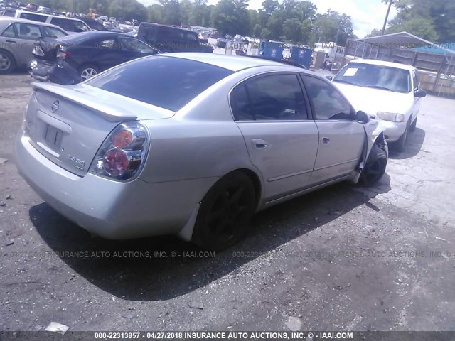 1N4BL11E53C326983 - 2003 NISSAN ALTIMA SE SILVER photo 4