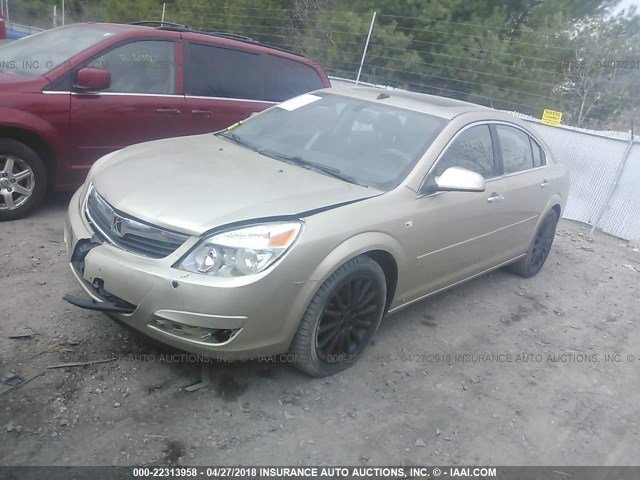 1G8ZV57738F177122 - 2008 SATURN AURA XR TAN photo 2