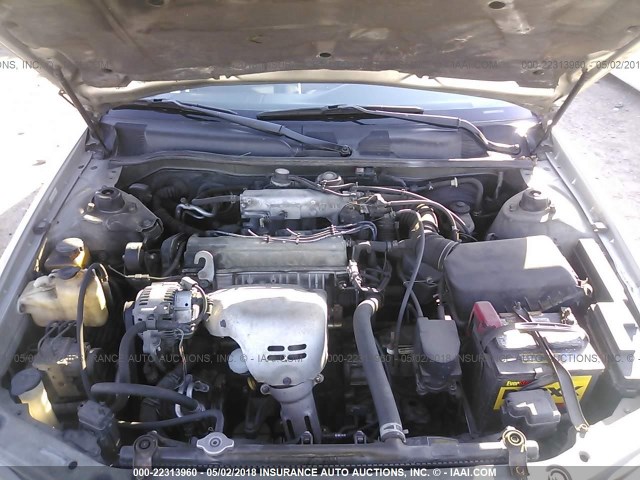 4T1BG22K2YU692454 - 2000 TOYOTA CAMRY CE/LE/XLE SILVER photo 10