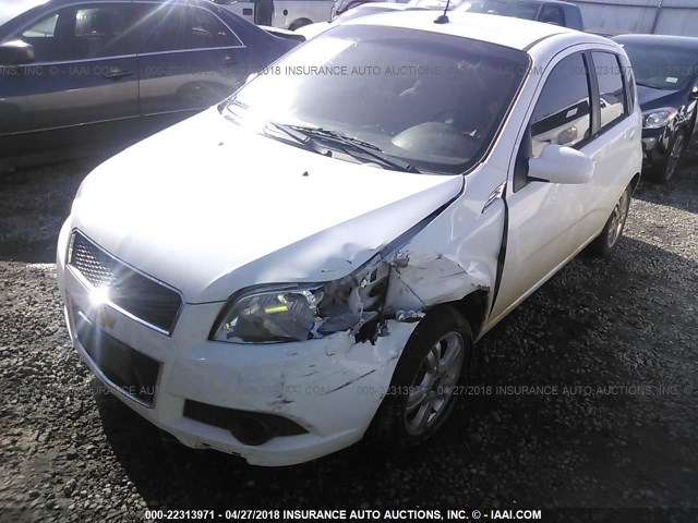 KL1TD6DEXBB153512 - 2011 CHEVROLET AVEO LS/LT 白色 照片 6