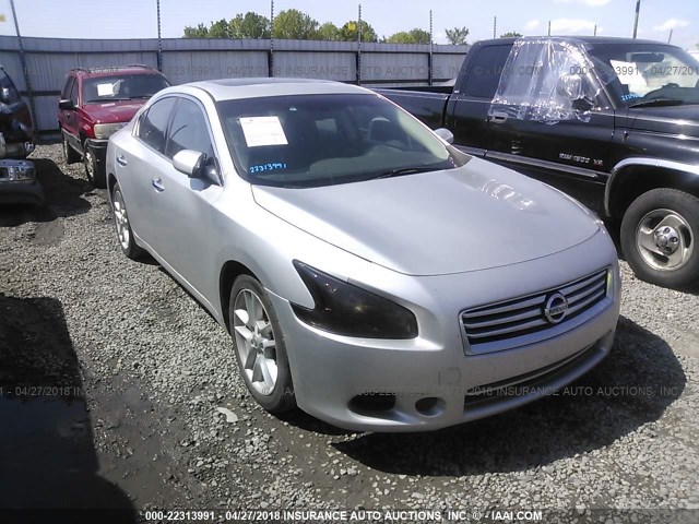 1N4AA5AP1EC437639 - 2014 NISSAN MAXIMA S/SV SILVER photo 6