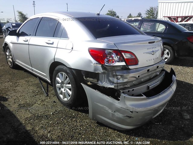 1C3LC46B39N507791 - 2009 CHRYSLER SEBRING LX SILVER photo 3