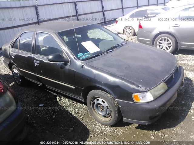 3N1AB41D2WL044040 - 1998 NISSAN SENTRA XE/GXE BLACK photo 1