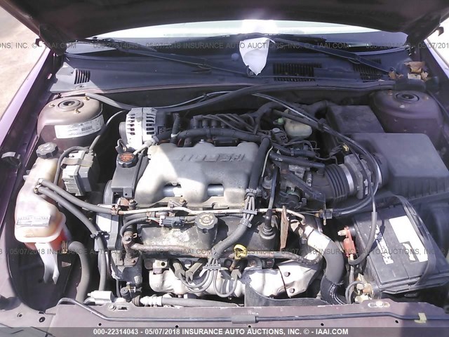 1G1NE52J016259668 - 2001 CHEVROLET MALIBU LS RED photo 10