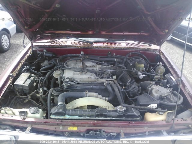 JT3VN39W7M0067978 - 1991 TOYOTA 4RUNNER VN39 SR5 勃艮第红 照片 10
