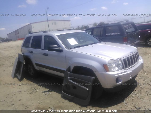 1J8GS48K06C198018 - 2006 JEEP GRAND CHEROKEE LAREDO/COLUMBIA/FREEDOM 银色 照片 1