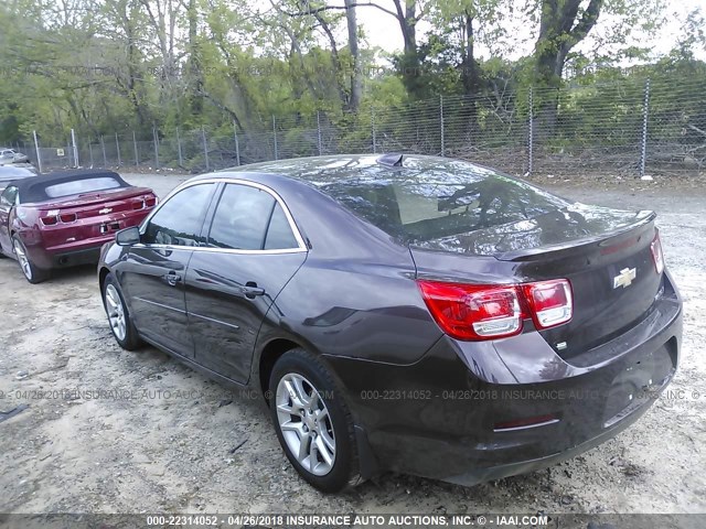 1G11C5SL4FF209966 - 2015 CHEVROLET MALIBU 1LT 棕色 照片 3