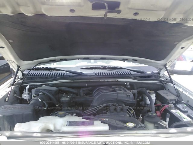 1FMEU75E07UA47888 - 2007 FORD EXPLORER LIMITED 白色 照片 10