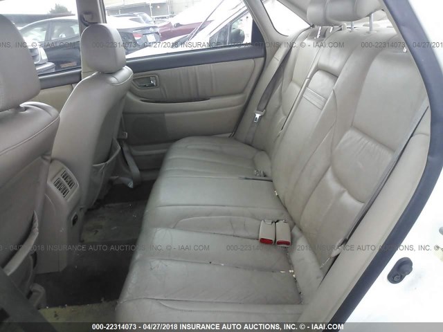 4T1BF28B62U200266 - 2002 TOYOTA AVALON XL/XLS WHITE photo 8