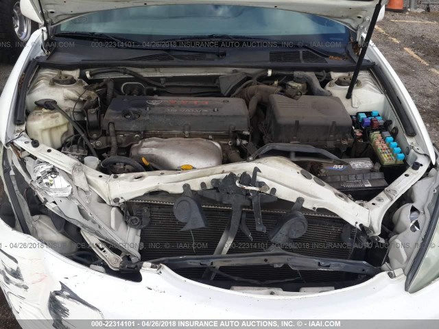 4T1BE32KX5U382849 - 2005 TOYOTA CAMRY LE/XLE/SE 白色 照片 10