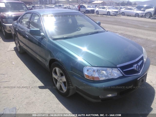 19UUA56862A041577 - 2002 ACURA 3.2TL TYPE-S GREEN photo 1