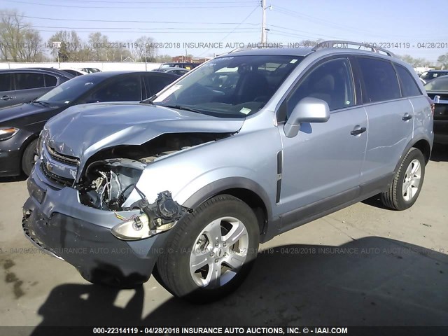 3GNAL2EK0DS570362 - 2013 CHEVROLET CAPTIVA LS 浅蓝色 照片 2