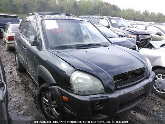 KM8JN12D48U881264 - 2008 HYUNDAI TUCSON SE/LIMITED BLACK photo 1