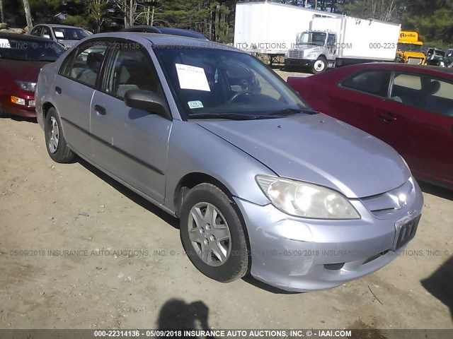 2HGES163X4H586927 - 2004 HONDA CIVIC DX VP Gümüş foto 1