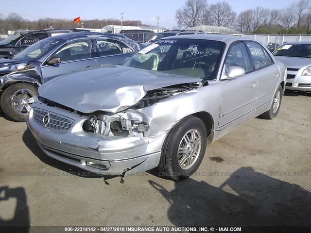 2G4WB52K031146838 - 2003 BUICK REGAL LS SILVER photo 2