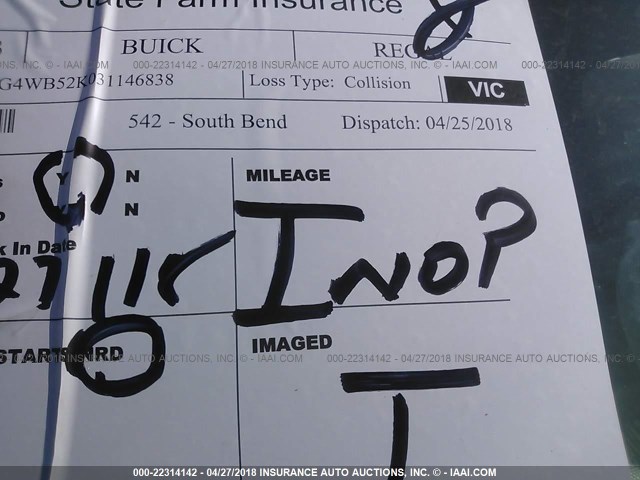 2G4WB52K031146838 - 2003 BUICK REGAL LS 银色 照片 7