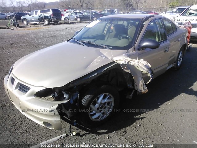 1G2NE52F23C245007 - 2003 PONTIAC GRAND AM SE TAN photo 6