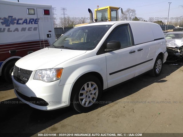 2C4JRGAG4ER421067 - 2014 RAM TRADESMAN WHITE photo 2