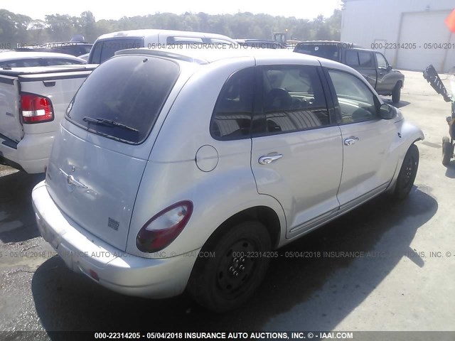 3A4FY58B17T516266 - 2007 CHRYSLER PT CRUISER TOURING SILVER photo 4