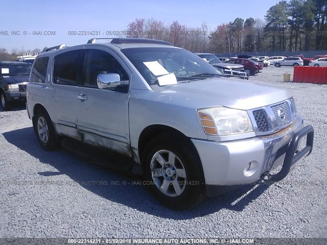 5N1AA08C87N714094 - 2007 NISSAN ARMADA SE/LE SILVER photo 1