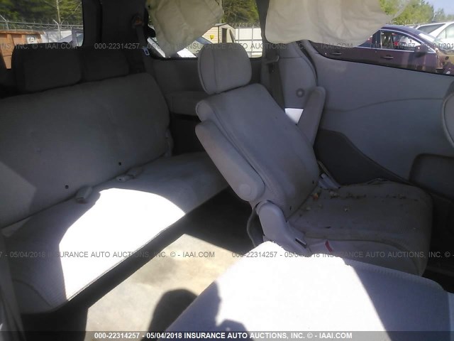 5N1BV28U64N359077 - 2004 NISSAN QUEST S/SE/SL SILVER photo 8