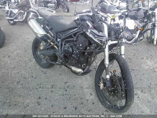 SMTE06BF0CJ516904 - 2012 TRIUMPH MOTORCYCLE TIGER 800XC ABS BLACK photo 1