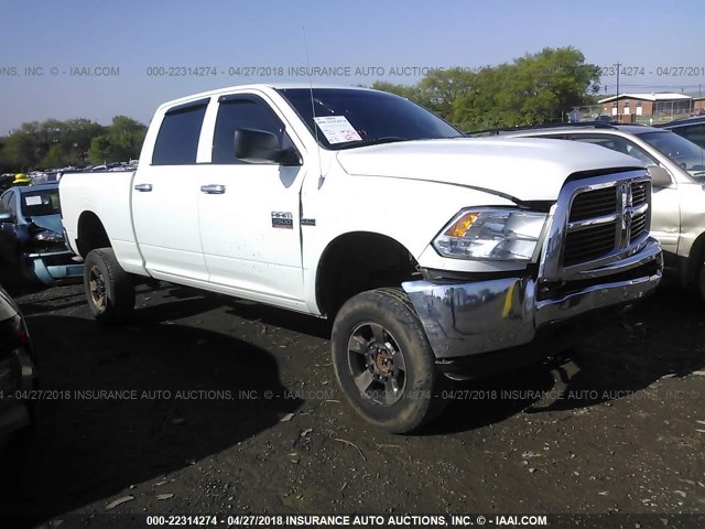 3C6TD5CT9CG301409 - 2012 DODGE RAM 2500 ST WHITE photo 1