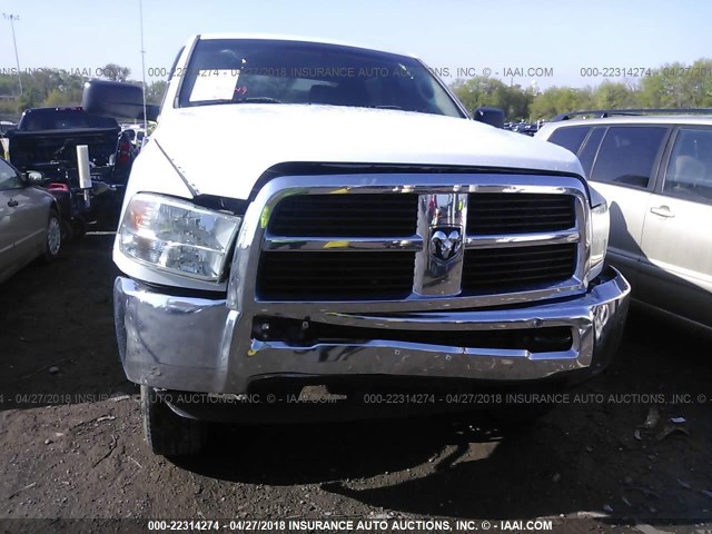 3C6TD5CT9CG301409 - 2012 DODGE RAM 2500 ST WHITE photo 6