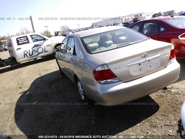 4T1BE32K65U086596 - 2005 TOYOTA CAMRY LE/XLE/SE Qəhvəyi foto 3
