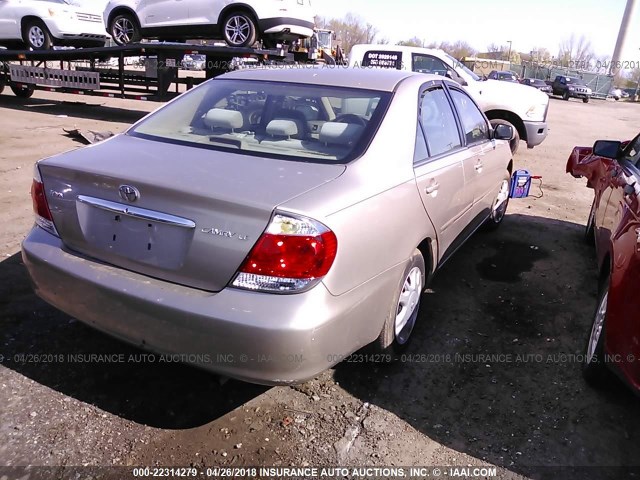4T1BE32K65U086596 - 2005 TOYOTA CAMRY LE/XLE/SE Qəhvəyi foto 4