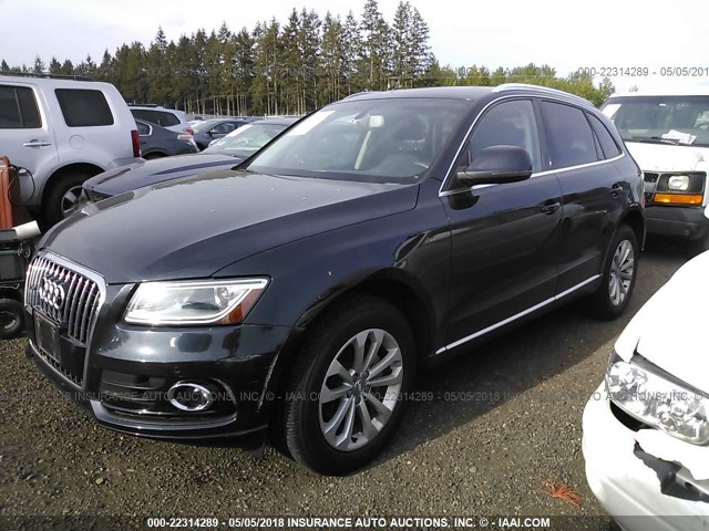 WA1LFAFP0DA051451 - 2013 AUDI Q5 PREMIUM PLUS BLACK photo 2