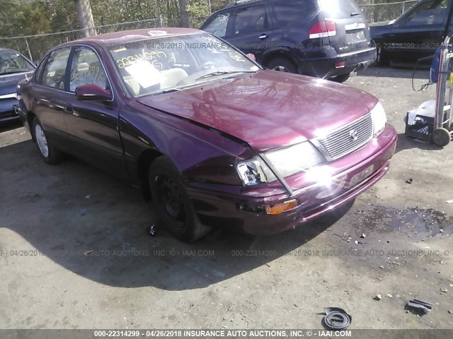 4T1BF12B5TU110272 - 1996 TOYOTA AVALON XL/XLS RED photo 1