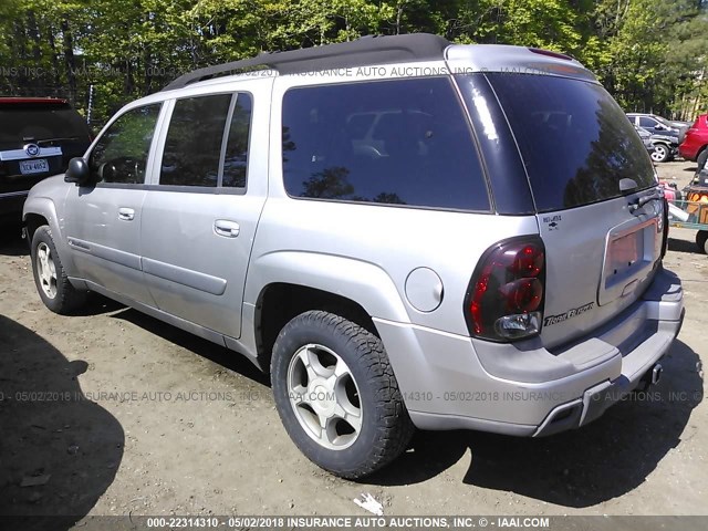 1GNET16S746201352 - 2004 CHEVROLET TRAILBLAZER EXT LS/EXT LT SILVER photo 3