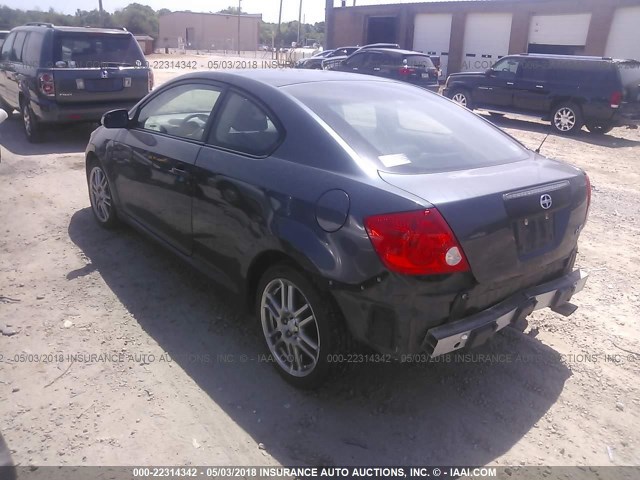 JTKDE177460140873 - 2006 TOYOTA SCION TC GRAY photo 3