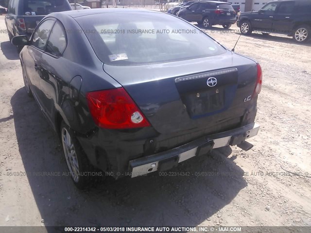 JTKDE177460140873 - 2006 TOYOTA SCION TC 灰色 照片 6