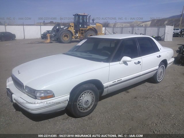 1G4CW52K8TH638666 - 1996 BUICK PARK AVENUE  WHITE photo 2