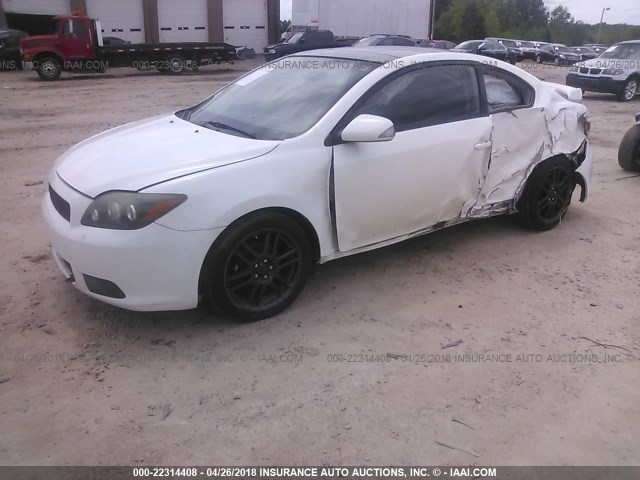 JTKDE167180233449 - 2008 TOYOTA SCION TC 白色 照片 2