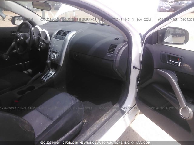 JTKDE167180233449 - 2008 TOYOTA SCION TC 白色 照片 5