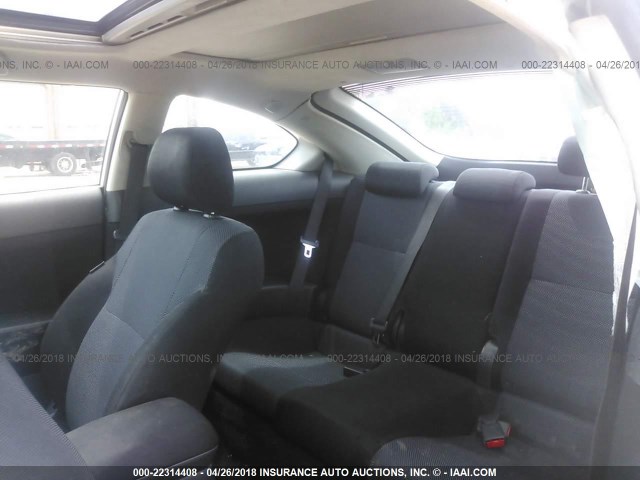 JTKDE167180233449 - 2008 TOYOTA SCION TC 白色 照片 8