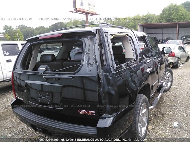 1GKUCCE0XAR187915 - 2010 GMC YUKON SLT BLACK photo 6