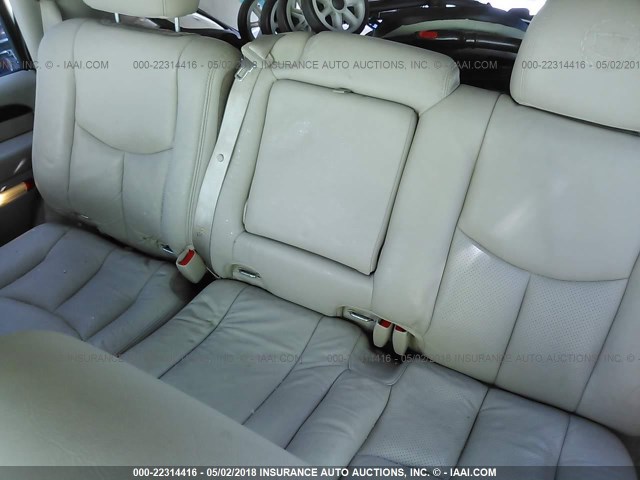 1GYEK63N33R239773 - 2003 CADILLAC ESCALADE LUXURY WHITE photo 8