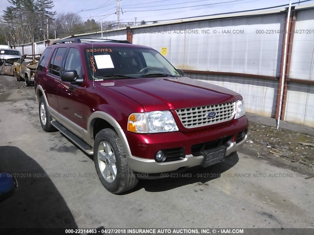 1FMDU74WX5UB66051 - 2005 FORD EXPLORER EDDIE BAUER RED photo 1