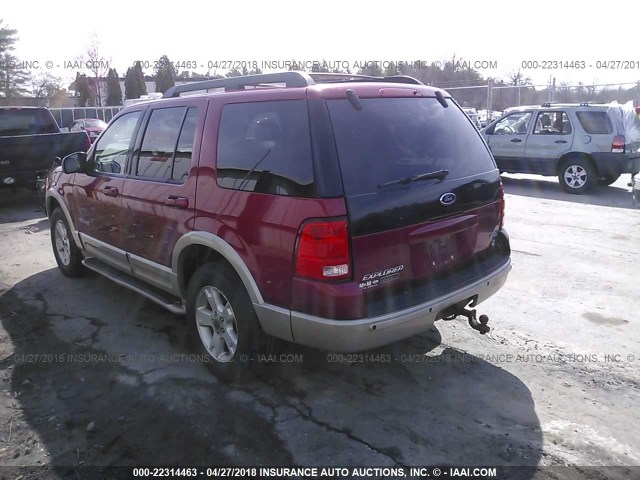 1FMDU74WX5UB66051 - 2005 FORD EXPLORER EDDIE BAUER RED photo 3