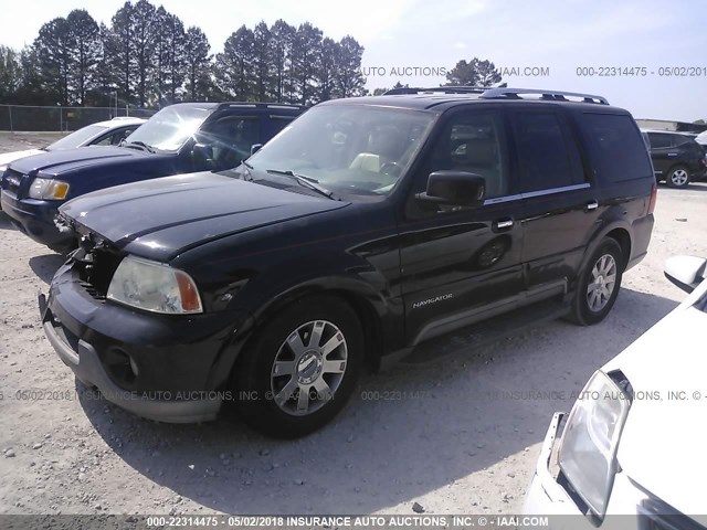5LMFU27R94LJ39443 - 2004 LINCOLN NAVIGATOR BLACK photo 2